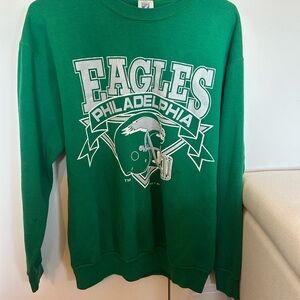Vintage Philadelphia Eagles Kelly Green Sweater